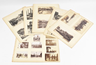 Lot 125 - LATE 19TH CENTURY SCRAP ALBUM ALONG WITH COLLECTION OF PHOTOGRAPHS