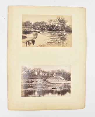 Lot 125 - LATE 19TH CENTURY SCRAP ALBUM ALONG WITH COLLECTION OF PHOTOGRAPHS