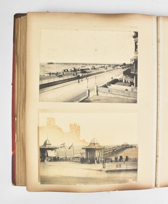 Lot 125 - LATE 19TH CENTURY SCRAP ALBUM ALONG WITH COLLECTION OF PHOTOGRAPHS