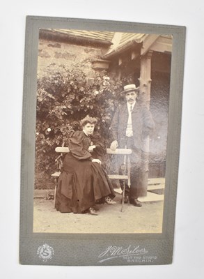 Lot 125 - LATE 19TH CENTURY SCRAP ALBUM ALONG WITH COLLECTION OF PHOTOGRAPHS