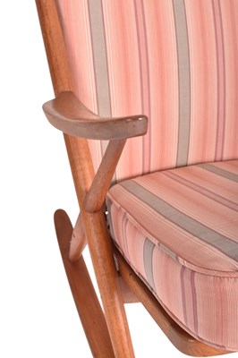 Lot 100 - FRANK REENSKAUG FOR BRAMIN MOBLER - DANISH ROCKING CHAIR