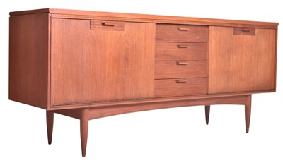 Lot 40 - WHITE & NEWTON - MID CENTURY TEAK BRITISH DESIGN SIDEBOARD