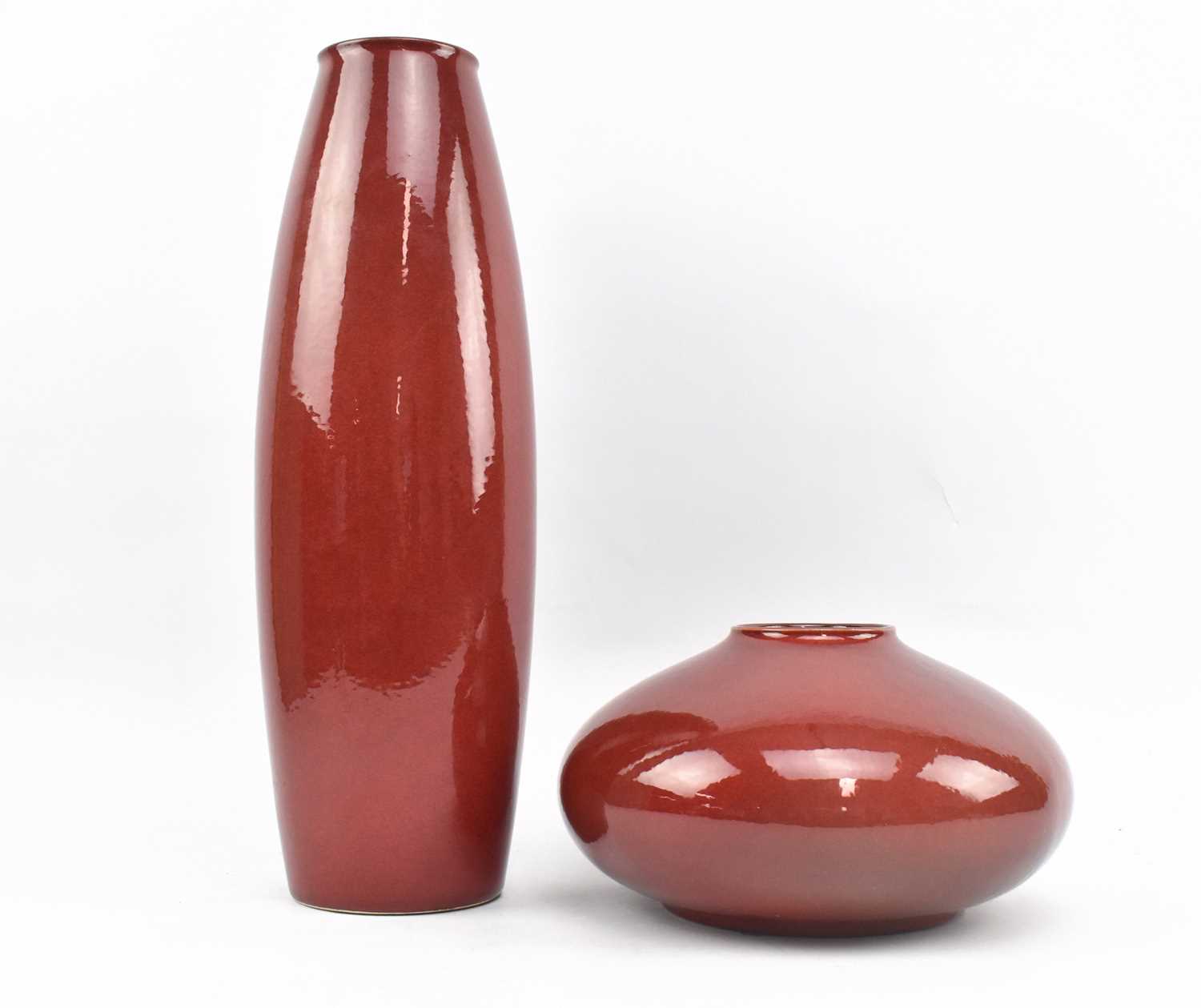 Lot 13 - SCHEURICH - AMANO RANGE - TWO VINTAGE MID CENTURY WEST GERMAN VASES