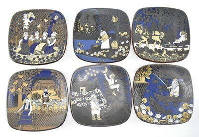 Lot 443 - RAIJA UOSIKKINEN FOR ARABIA FINLAND - 24 ANNUAL PLATES