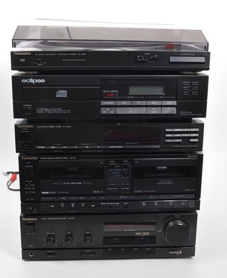 Lot 410 - TECHNICS / ECLIPSE - HIFI STACKING SYSTEM