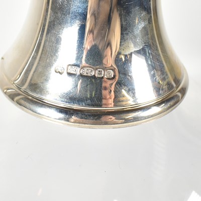 Lot 78 - MALLORY OF BATH HALLMARKED SILVER DARTINGTON GLASS CLARET JUG