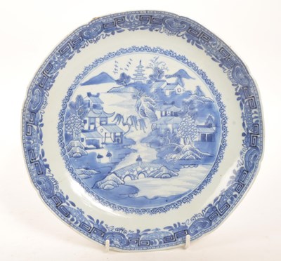 Lot 91 - 19TH CENTURY CHINESE BLUE & WHITE BOWL