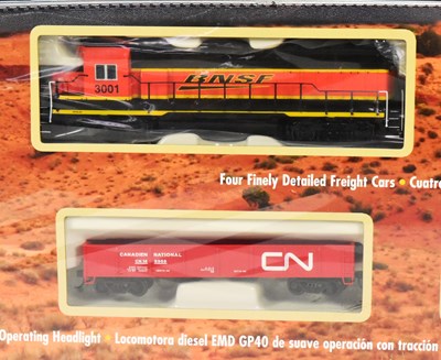 Lot 221 - MODEL RAILWAY - BACHMANN RAIL CHIEF TRAIN SET