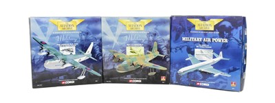 Lot 343 - CORGI AVIATION ARCHIVE - X3 DIECAST MODEL PLANES