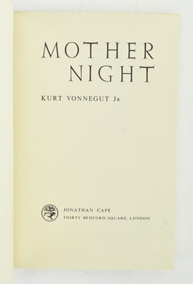 Lot 8 - VONNEGUT, KURT. 1968 MOTHER NIGHT FIRST UK EDITION IN DUST WRAPPER