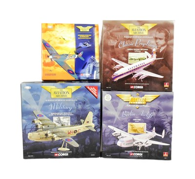 Lot 319 - MODEL PLANES - CORGI AVIATION ARCHIVE DIECAST MODELS