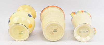 Lot 155 - COLLECTION OF 1930S ART DECO DECORATIVE JUGS & A CHARGER