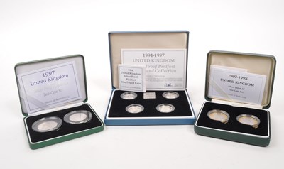 Lot 534 - ROYAL MINT - COLLECTION OF SILVER PROOF COIN SETS