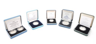 Lot 532 - ROYAL MINT - COLLECTION OF SILVER PROOF COIN SETS