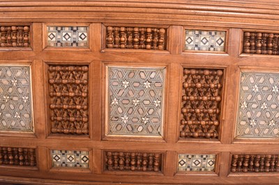 Lot 587 - VINTAGE 20TH CENTURY MOORISH-STYLE COFFER CHEST