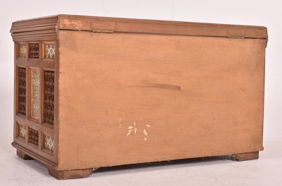 Lot 587 - VINTAGE 20TH CENTURY MOORISH-STYLE COFFER CHEST