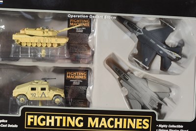 Lot 302 - DIECAST - CORGI SHOWCASE COLLECTION ' FIGHTING MACHINES ' DIECAST MODELS
