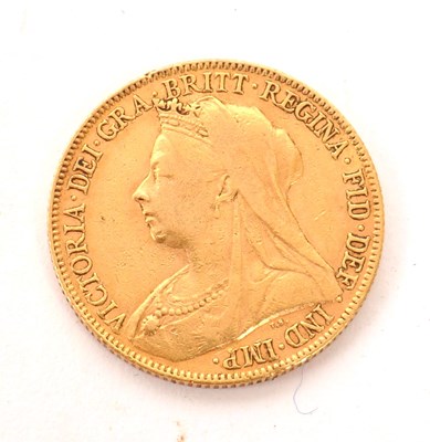 Lot 531 - VICTORIAN 1896 FULL GOLD SOVEREIGN COIN