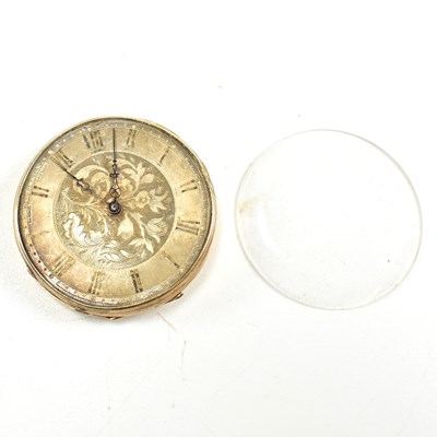 Lot 176 - 18CT GOLD SWISS POCKET WATCH