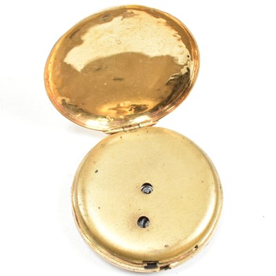 Lot 176 - 18CT GOLD SWISS POCKET WATCH