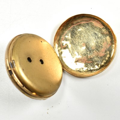 Lot 176 - 18CT GOLD SWISS POCKET WATCH