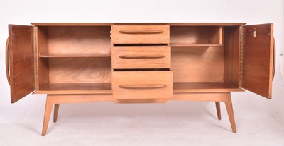 Lot 60 - ALFRED COX FURNITURE - VINTAGE MID CENTURY 1960S WALNUT SIDEBOARD