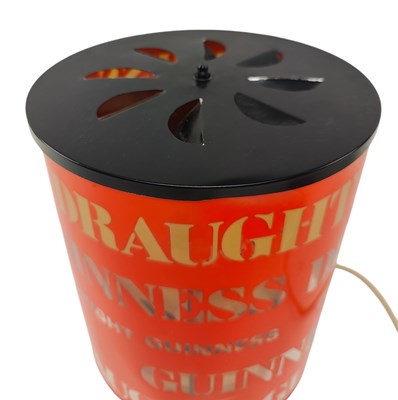 Lot 3 - GUINNESS - MID-CENTURY ADVERTISING ROTATING LAMP