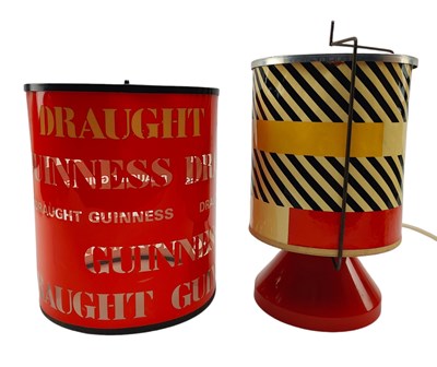 Lot 3 - GUINNESS - MID-CENTURY ADVERTISING ROTATING LAMP