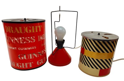 Lot 3 - GUINNESS - MID-CENTURY ADVERTISING ROTATING LAMP