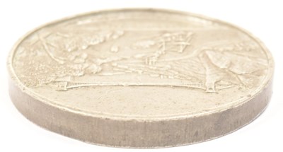 Lot 375 - BRISTOL SUSPENSION BRIDGE COMMEMORATIVE MEDALLION 1864