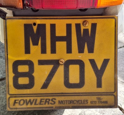Lot 250 - MHW 870Y - 1982 HONDA NH80 79CC MOPED / MOTORCYCLE