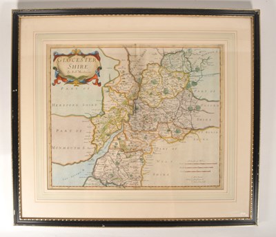 Lot 720 - ROBERT MORDEN - LATE 17TH CENTURY GLOUCESTERSHIRE MAP