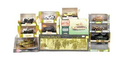 Lot 277 - DIECAST - COLLECTION OF DIECAST MODEL TANKS