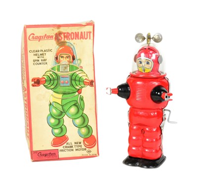 Lot 405 - TINPLATE TOYS - VINTAGE JAPANESE CRAGSTAN ASTRONAUT