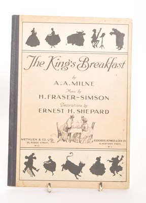 Lot 500 - THE KING'S BREAKFAST - A. A. MILNE - HARDBACK PROGRAMME BOOK