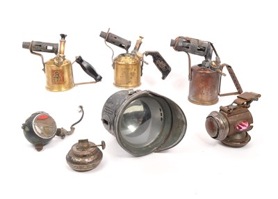 Lot 303 - COLLECTION OF VINTAGE 20TH CENTURY BLOW TORCHES & LANTERNS