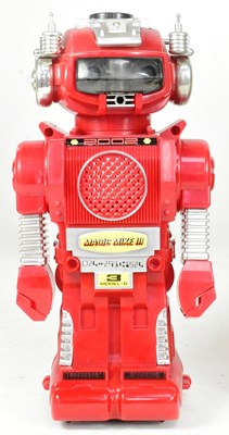 Lot 519 - RETRO TOYS - 2 VINTAGE CHINESE MAGIC MIKE ROBOTS