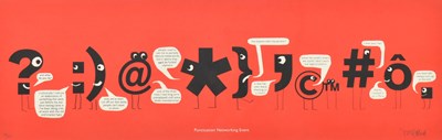 Lot 58 - MODERN TOSS - PUNCTUATION NETWORKING EVENT