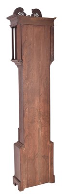 Lot 492 - 19TH CENTURY GEORGE III OAK-CASED GRANDFATHER CLOCK BY SKERRATT ASTBURY