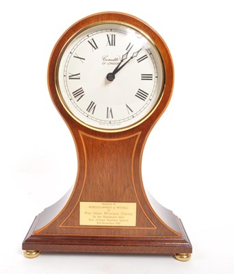 Lot 307 - COMITTI OF LONDON - EDWARDIAN MANNER MANTLE CLOCK