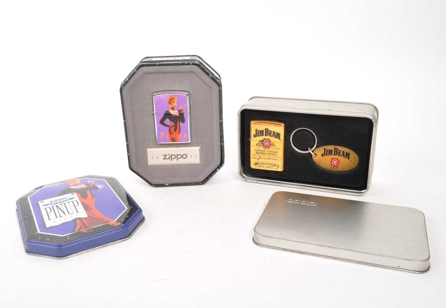 Lot 311 - ZIPPO - TWO 20TH CENTURY LIGHTERS IN TINS