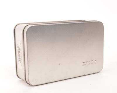 Lot 311 - ZIPPO - TWO 20TH CENTURY LIGHTERS IN TINS