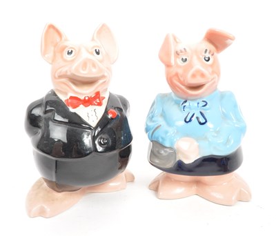 Lot 112 - WADE - NATWEST - FULL SET OF CERAMIC PIGS