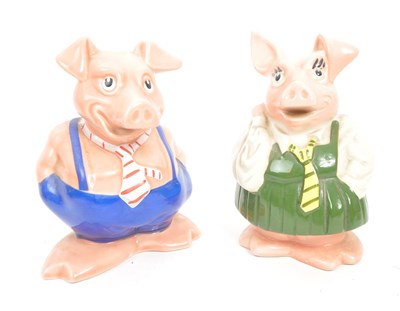 Lot 112 - WADE - NATWEST - FULL SET OF CERAMIC PIGS