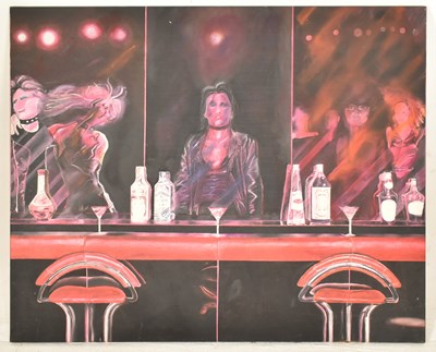 Lot 51 - UNKNOWN - CONTEMPORARY OIL ON CANVAS