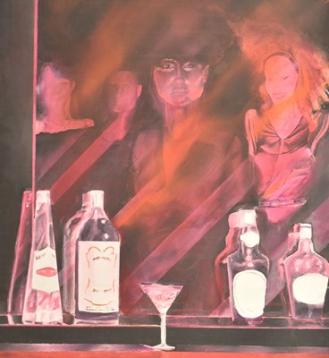 Lot 51 - UNKNOWN - CONTEMPORARY OIL ON CANVAS