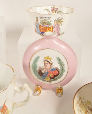 Lot 51 - LATE 19TH / 20TH CENTURY CHINA PORCELAIN ROYAL COMMEMORATIVE PIECES
