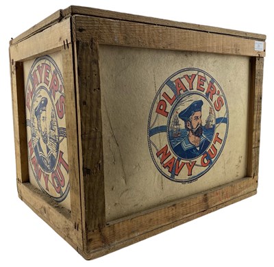 Lot 29 - PLAYER'S NAVY CUT SHIPPING CRATE