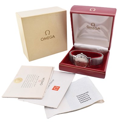 Lot 151 - OMEGA GENEVE AUTOMATIC WRISTWATCH BOXED