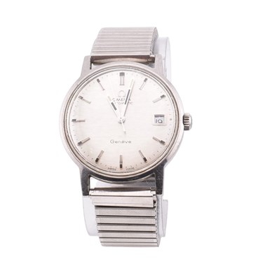 Lot 151 - OMEGA GENEVE AUTOMATIC WRISTWATCH BOXED